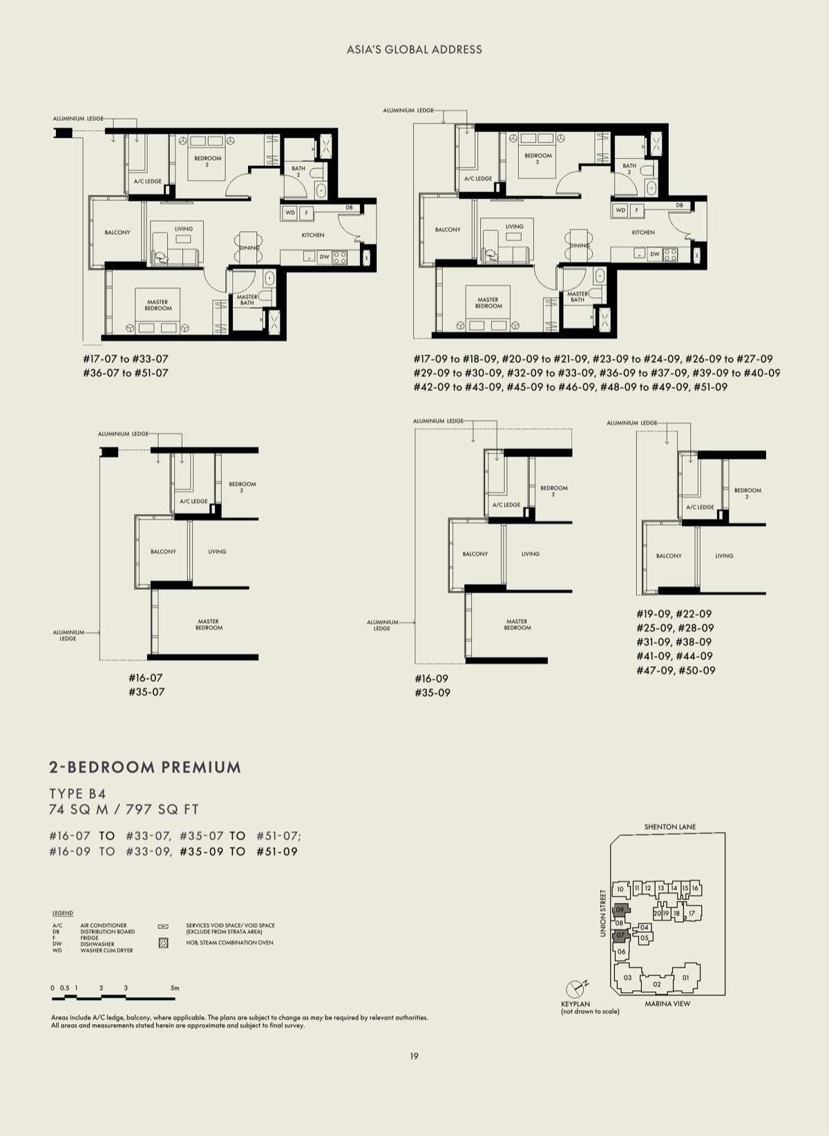 1-Bedroom Type A1 floor plan